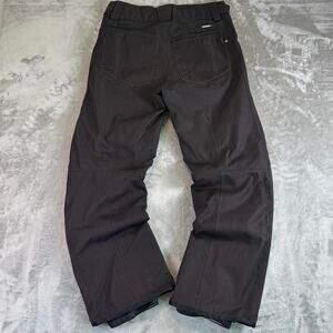 Salomon Ski Snow Pants Mens Medium Black Waterproof Snowboard Winter